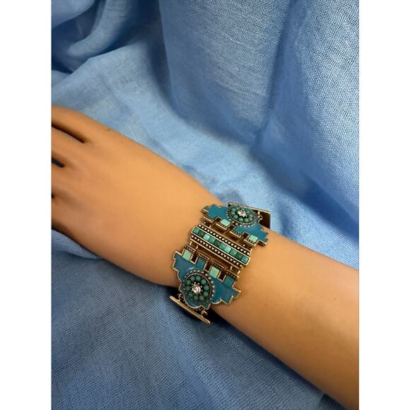 CHLOE + ISABEL talavera de puebla statement bracelet - B447BLG - Picture 3 of 4